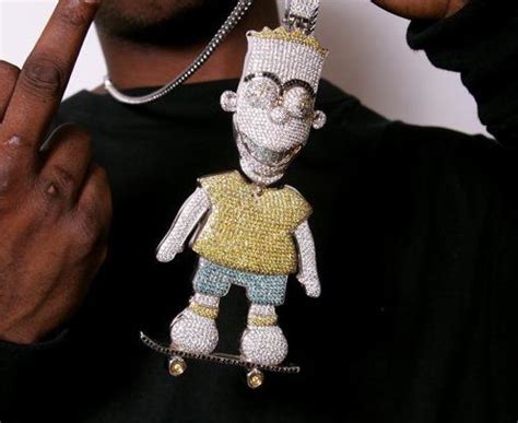 what happened to gucci bart simpson chain|Complex .